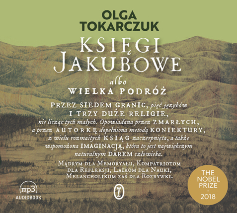 TOKARCZUK OLGA - KSIĘGI JAKUBOWE. okładka ksiązki audio