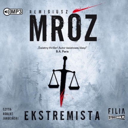 MRÓZ REMIGIUSZ - GERARD EDLING 3. EKSTREMISTA. okładka książki audio