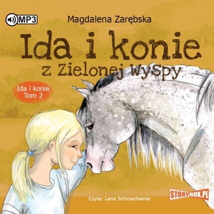 ZARĘBSKA MAGDALENA - IDA I KONIE 2. IDA I KONIE Z ZIELONEJ WYSPY. okładka książki audio
