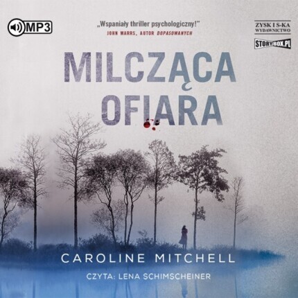 MITCHELL CAROLINE - MILCZĄCA OFIARA. okładka książki audio