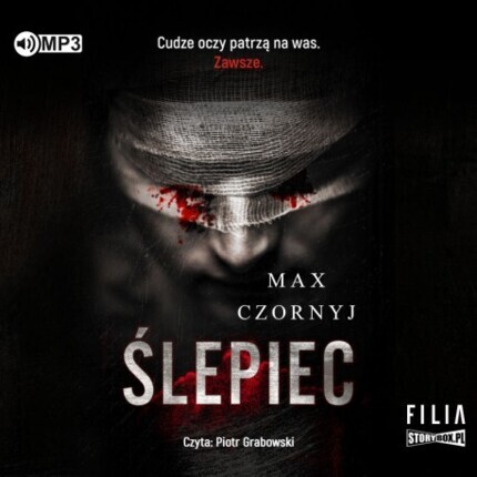 CZORNYJ MAX - LIZA LENGER I OREST REMBERT 1. ŚLEPIEC. okładka ksiązki aiudio