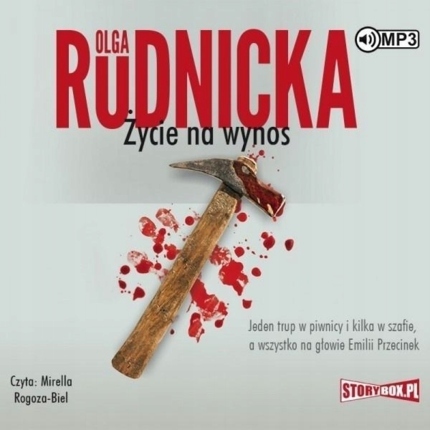 RUDNICKA OLGA - EMILIA PRZECINEK 2. ŻYCIE NA WYNOS. okładka książki audio