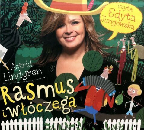 LINDGREN ASTRID - RASMUS I WŁÓCZĘGA. okładka książki audio