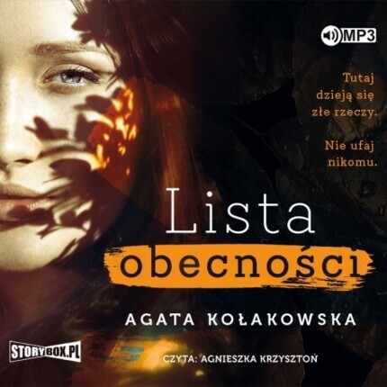 KOŁAKOWSKA AGATA - LISTA OBECNOŚCI. okładka książki audio