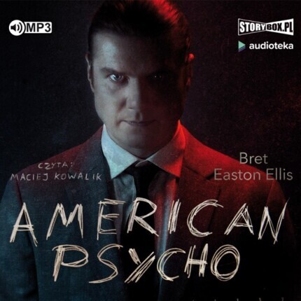 ELLIS BRET EASTON - AMERICAN PSYCHO. okładka książki audio