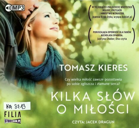 KIERES TOMASZ - KILKA SŁÓW O MIŁOŚCI. okładka ksiązki audio