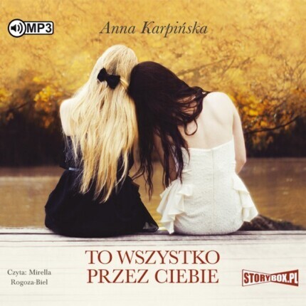 KARPIŃSKA ANNA - TO WSZYSTKO PRZEZ CIEBIE okładka książki audio