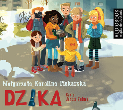 PIEKARSKA MAŁGORZATA KAROLINA - DZIKA. okładka książki audio