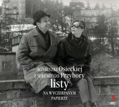 OSIECKA AGNIESZKA, PRZYBORA JEREMI - LISTY NA WYCZERPANYM PAPIERZE. okładka książki audio