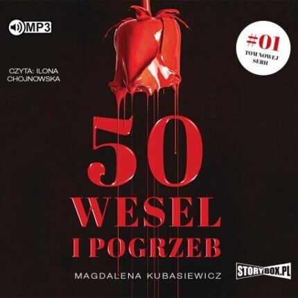 KUBASIEWICZ MAGDALENA - EMILIA BRZESKA NA TROPIE 1. 50 WESEL I POGRZEB. okładka książki audio