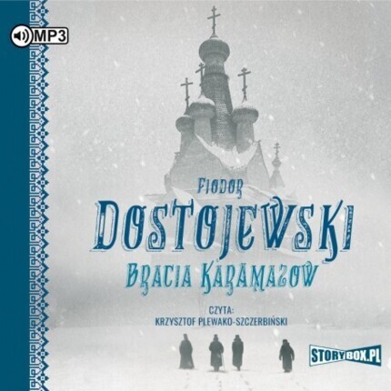DOSTOJEWSKI FIODOR - BRACIA KARAMAZOW. okładka książki audio
