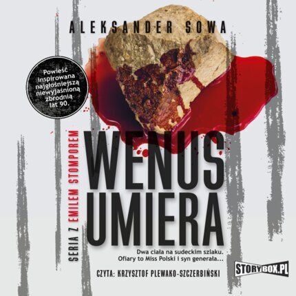 SOWA ALEKSANDER - SERIA Z EMILEM STOMPEREM 3. WENUS UMIERA. okładka książki audio