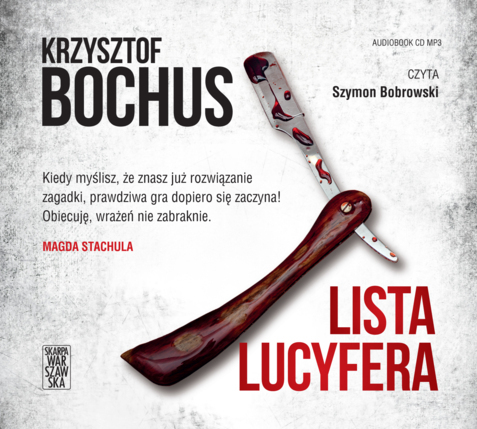 BOCHUS KRZYSZTOF - ADAM BERG 1. LISTA LUCYFERA. okładka książki audio
