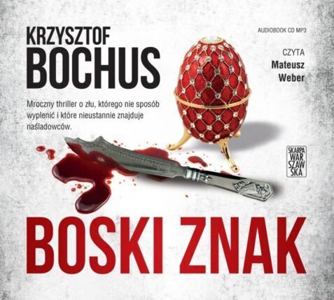BOCHUS KRZYSZTOF - ADAM BERG 2. BOSKI ZNAK. okładka książki audio