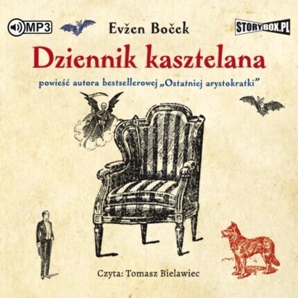 BOCEK EVZEN - DZIENNIK KASZTELANA. okładka książki audio