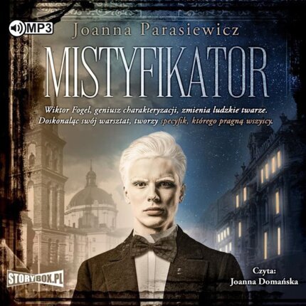 PARASIEWICZ JOANNA - MISTYFIKATOR. okładka książki audio