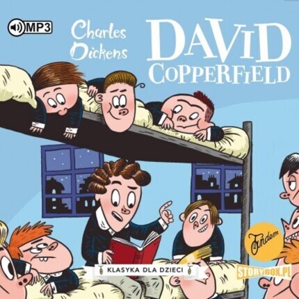 DICKENS CHARLES - DAVID COPPERFIELD. okładka książki audio