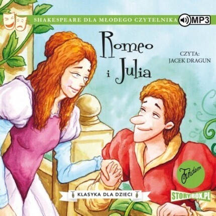 SHAKESPEARE WILLIAM – SZEKSPIR DLA MŁODEGO CZYTELNIKA. ROMEO I JULIA. okladka książki audio