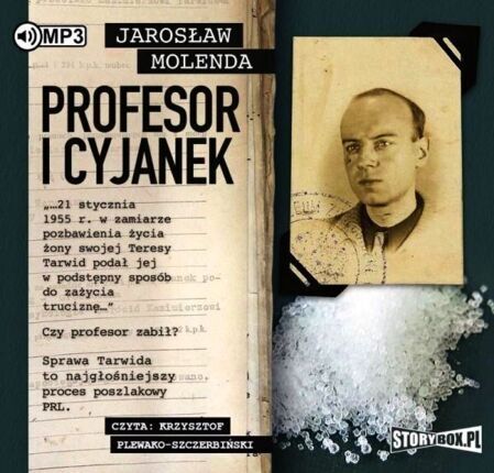 MOLENDA JAROSŁAW - PROFESOR I CYJANEK. okładka książki audio