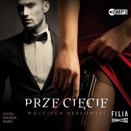 NERKOWSKI WOJCIECH – ROBERT KIDD 1. PRZECIĘCIE. okładka książki audio