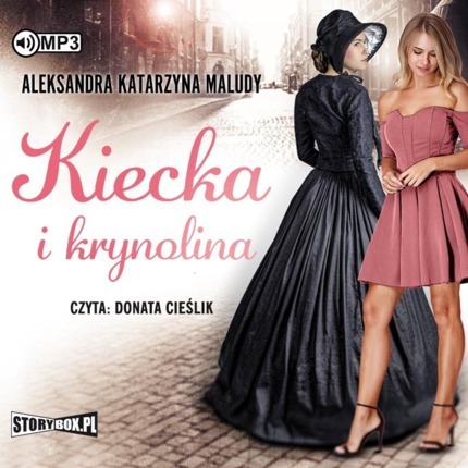MALUDY ALEKSANDRA KATARZYNA - KIECKA I KRYNOLINA. okładka ksiązki audio