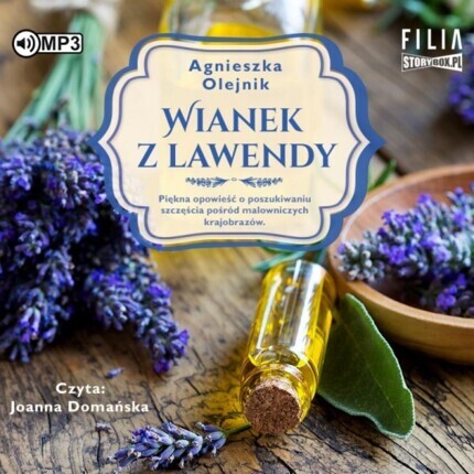 OLEJNIK AGNIESZKA - WIANEK Z LAWENDY. okładka książki audio