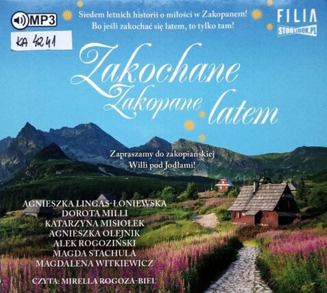 ZAKOCHANE ZAKOPANE LATEM. okładka książki audio