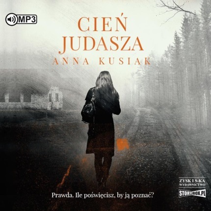 KUSIAK ANNA - CIEŃ JUDASZA. okładka ksiązki audio