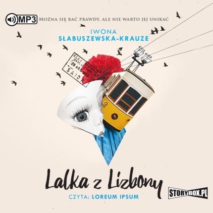 SŁABUSZEWSKA-KRAUZE IWONA - LALKA Z LIZBONY. okładka książka audio