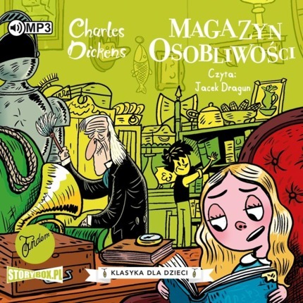 DICKENS CHARLES - MAGAZYN OSOBLIWOŚCI. okładka książki audio