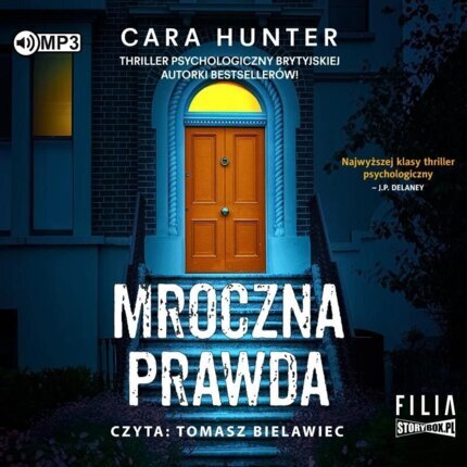 HUNTER CARA - DETEKTYW ADAM FAWLEY 5. MROCZNA PRAWDA. okładka ksiązki audio