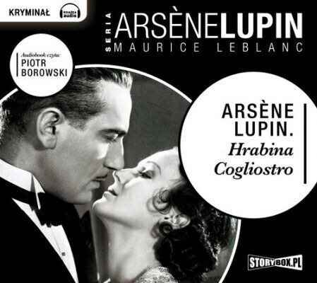 LEBLANC MAURICE - ARSENE LUPIN. HRABINA COGLIOSTRO. okładka ksiązki audio