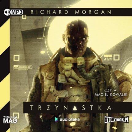 MORGAN RICHARD - TRZYNASTKA 1. TRZYNASTKA. okładka książki audio