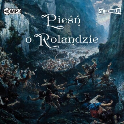 PIEŚŃ O ROLANDZIE. okładka książki audio