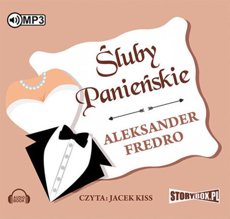 FREDRO ALEKSANDER - ŚLUBY PANIEŃSKIE. okładka ksiązki audio