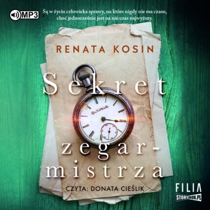 KOSIN RENATA - SEKRET ZEGARMISTRZA 1. SEKRET ZEGARMISTRZA. okładka książki audio