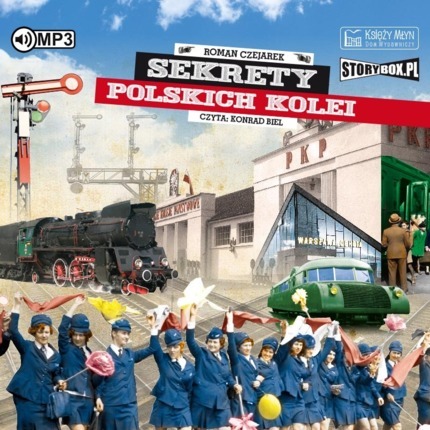 CZEJAREK ROMAN - SEKRETY POLSKICH KOLEI. okładka książki audio