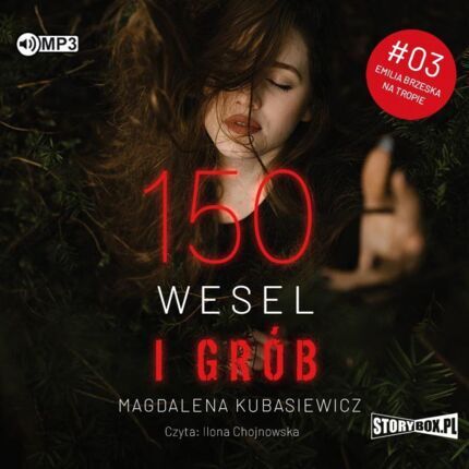 KUBASIEWICZ MAGDALENA – EMILIA BRZESKA NA TROPIE 3. 150 WESEL I GRÓB. okładka książki audio