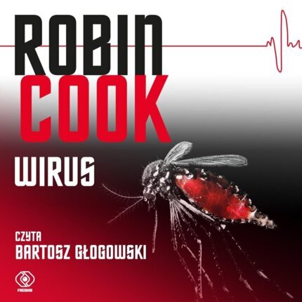 COOK ROBIN - WIRUS. okładka książki audio