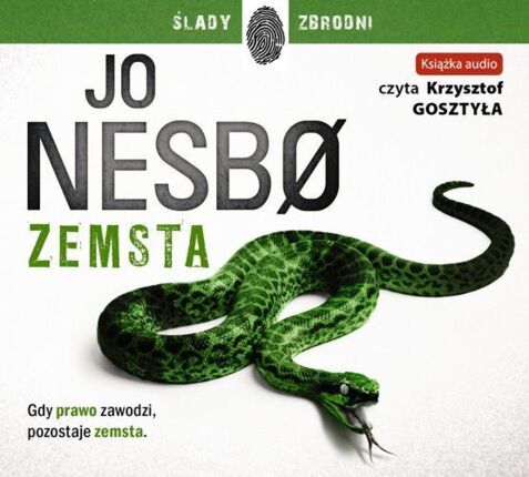 NESBO JO - ZEMSTA. okładka książki audio