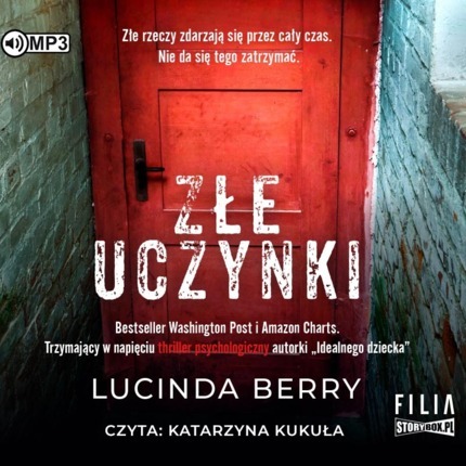 BERRY LUCINDA - ZŁE UCZYNKI. okładka książki audio