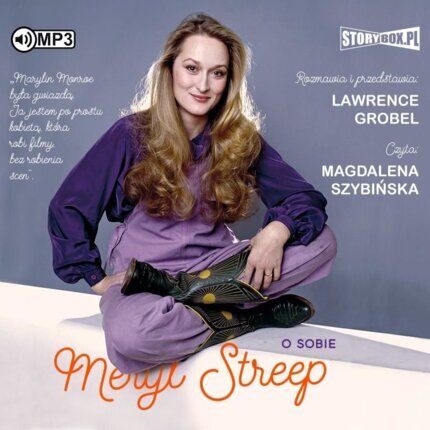 GROBEL LAWRENCE - MERYL STREEP O SOBIE. okładka książki audio