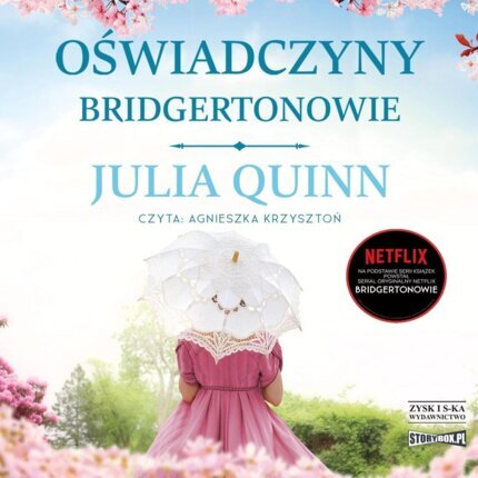 QUINN JULIA - BRIDGERTONOWIE 5. OŚWIADCZYNY. okładka książki audio