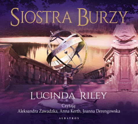 RILEY LUCINDA - SIEDEM SIÓSTR 2. SIOSTRA BURZY. okładka książki audio