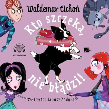 CICHOŃ WALDEMAR - SERIA O PSIE RIKO 3. KTO SZCZEKA, NIE BŁĄDZI!. okładka książki audio