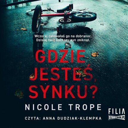 TROPE NICOLE - GDZIE JESTEŚ SYNKU?. okładka książki audio