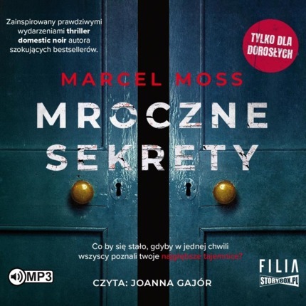 MOSS MARCEL - MROCZNE SEKRETY. okładka książki audio