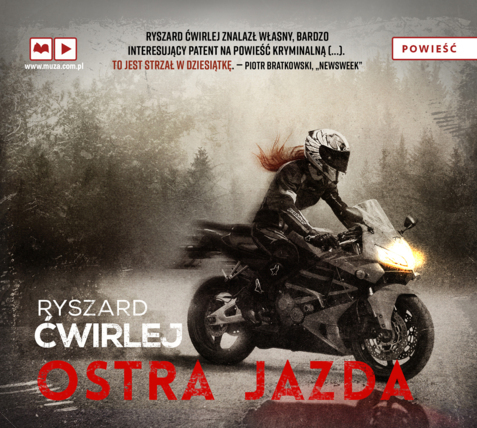 ĆWIRLEJ RYSZARD - ANETA NOWAK 2. OSTRA JAZDA. okładka książki audio