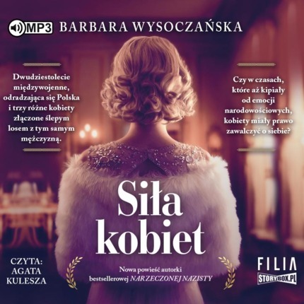 WYSOCZAŃSKA BARBARA - SIŁA KOBIET. okładka książki audio