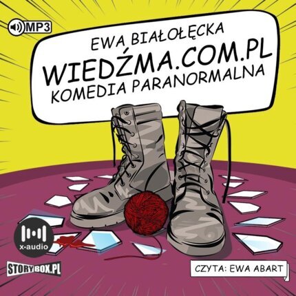 BIAŁOŁĘCKA EWA - WIEDŹMA.COM.PL. okładka książki audio